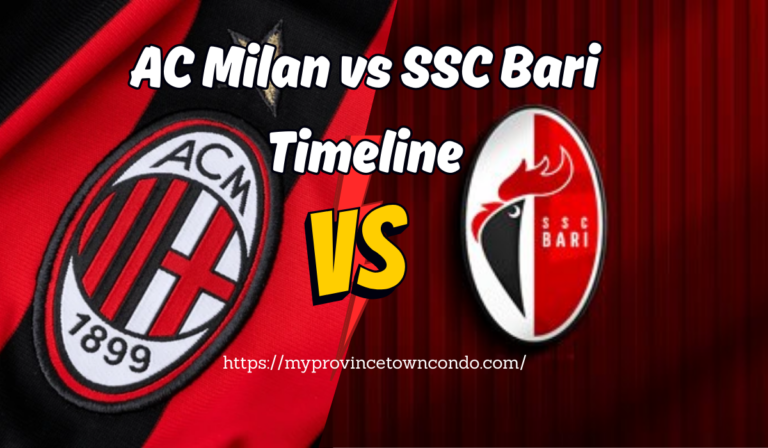 AC Milan vs SSC Bari Timeline