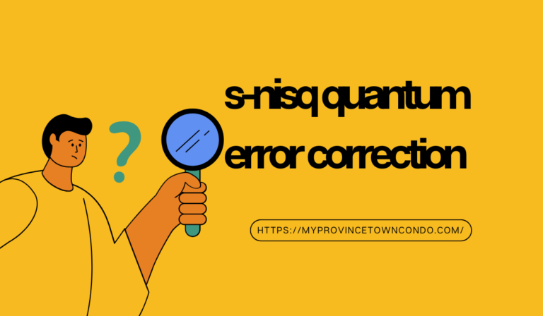 s-nisq quantum error correction