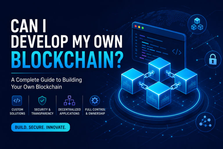 Can I Develop My Own Blockchain?