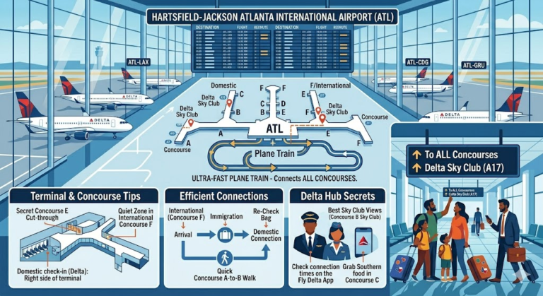 Delta Flight Atlanta Guide: Expert Hub Tips & Flight Secrets Delta Flight Atlanta