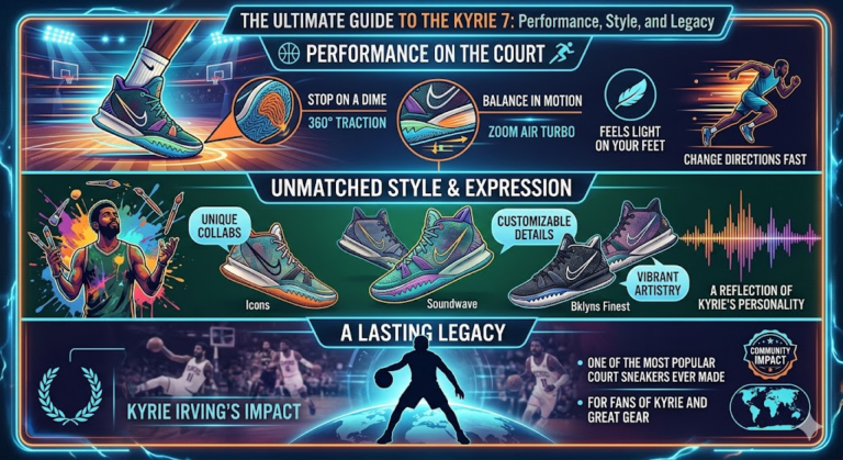The Ultimate Guide to the Kyrie 7: Performance, Style, and Legacy Kyrie 7