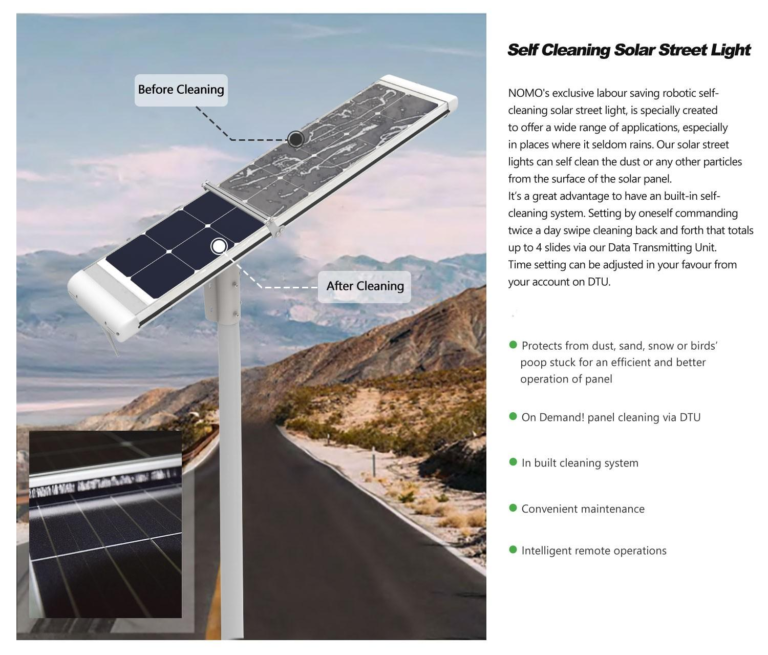 How Self-Cleaning Street Lamps Keep Dust Away (New Research) Self-Cleaning Street Lamps