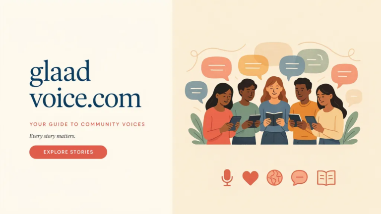What is glaadvoice com? Your Guide to Community Voices glaadvoice com