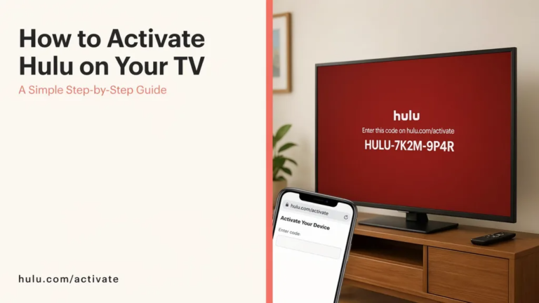 How to hulu com/activate on Your TV: A Simple Step-by-Step Guide hulu com/activate