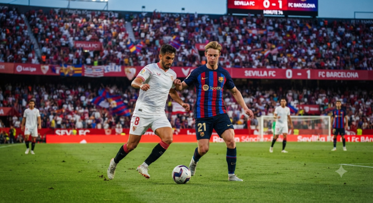 alineaciones de sevilla fc contra fc barcelona