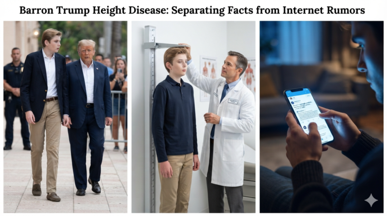 Barron Trump Height Disease
