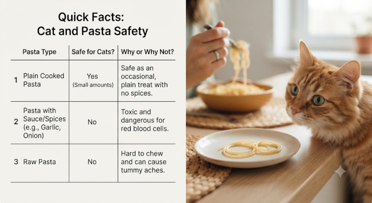 Can Cats Eat Pasta