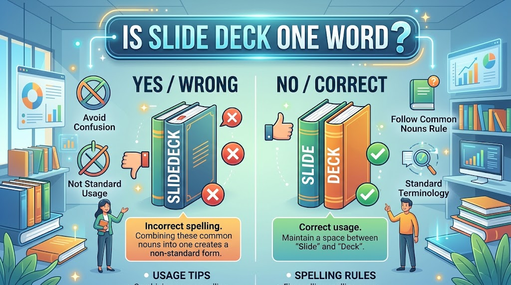 Is Slide Deck One Word? The Ultimate Spelling Guide Is Slide Deck One Word