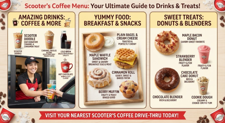 Scooter’s Coffee Menu: Your Ultimate Guide to Drinks & Treats! Scooter's Coffee Menu