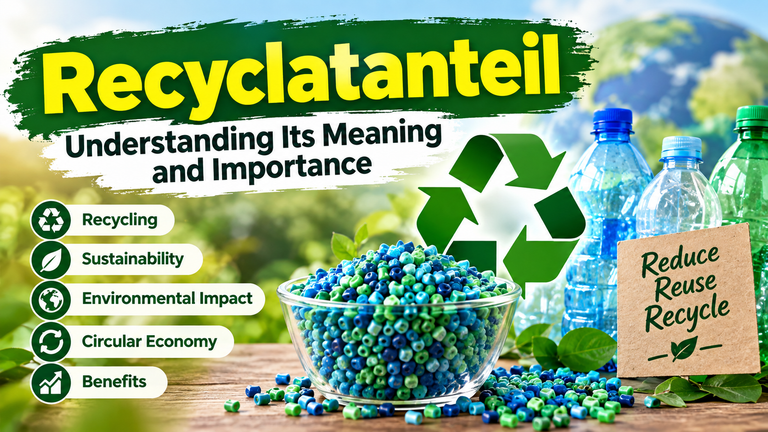 Recyclatanteil