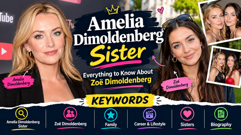 Amelia Dimoldenberg Sister: Everything to Know About Zoë Dimoldenberg Amelia Dimoldenberg Sister
